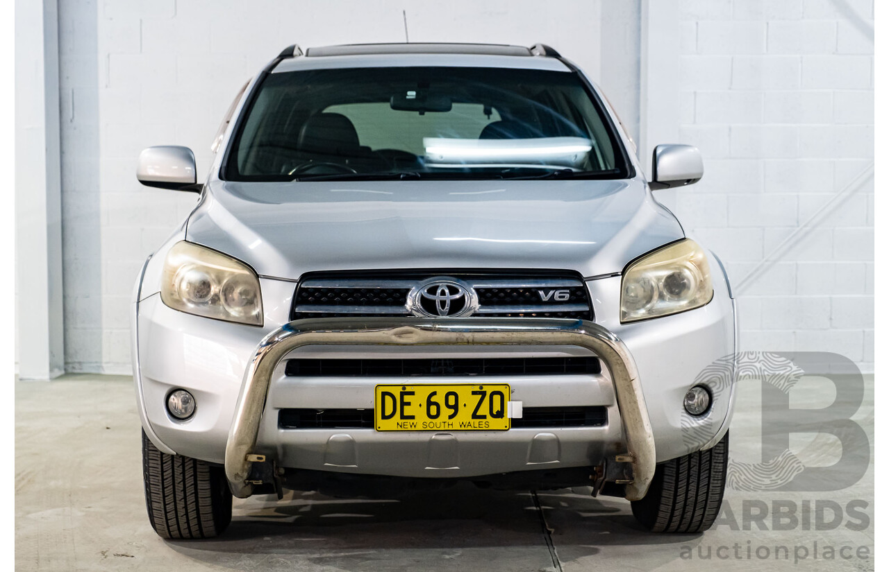 4/2008 Toyota Rav4 ZR6 (4x4) GSA33R 4d Wagon Silver V6 3.5L