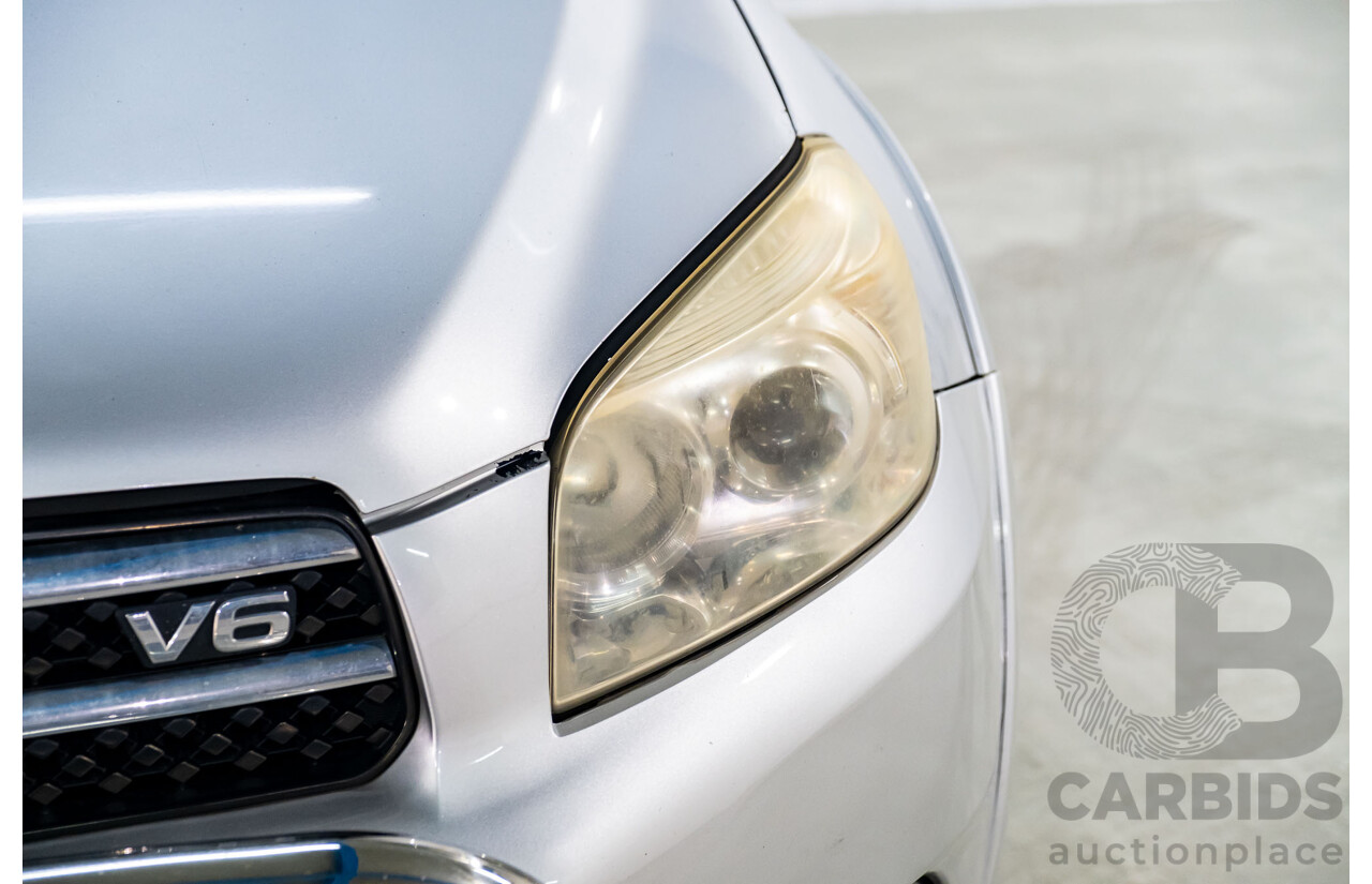 4/2008 Toyota Rav4 ZR6 (4x4) GSA33R 4d Wagon Silver V6 3.5L
