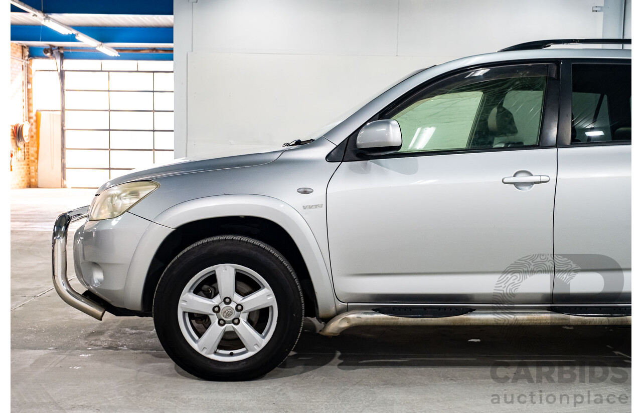 4/2008 Toyota Rav4 ZR6 (4x4) GSA33R 4d Wagon Silver V6 3.5L