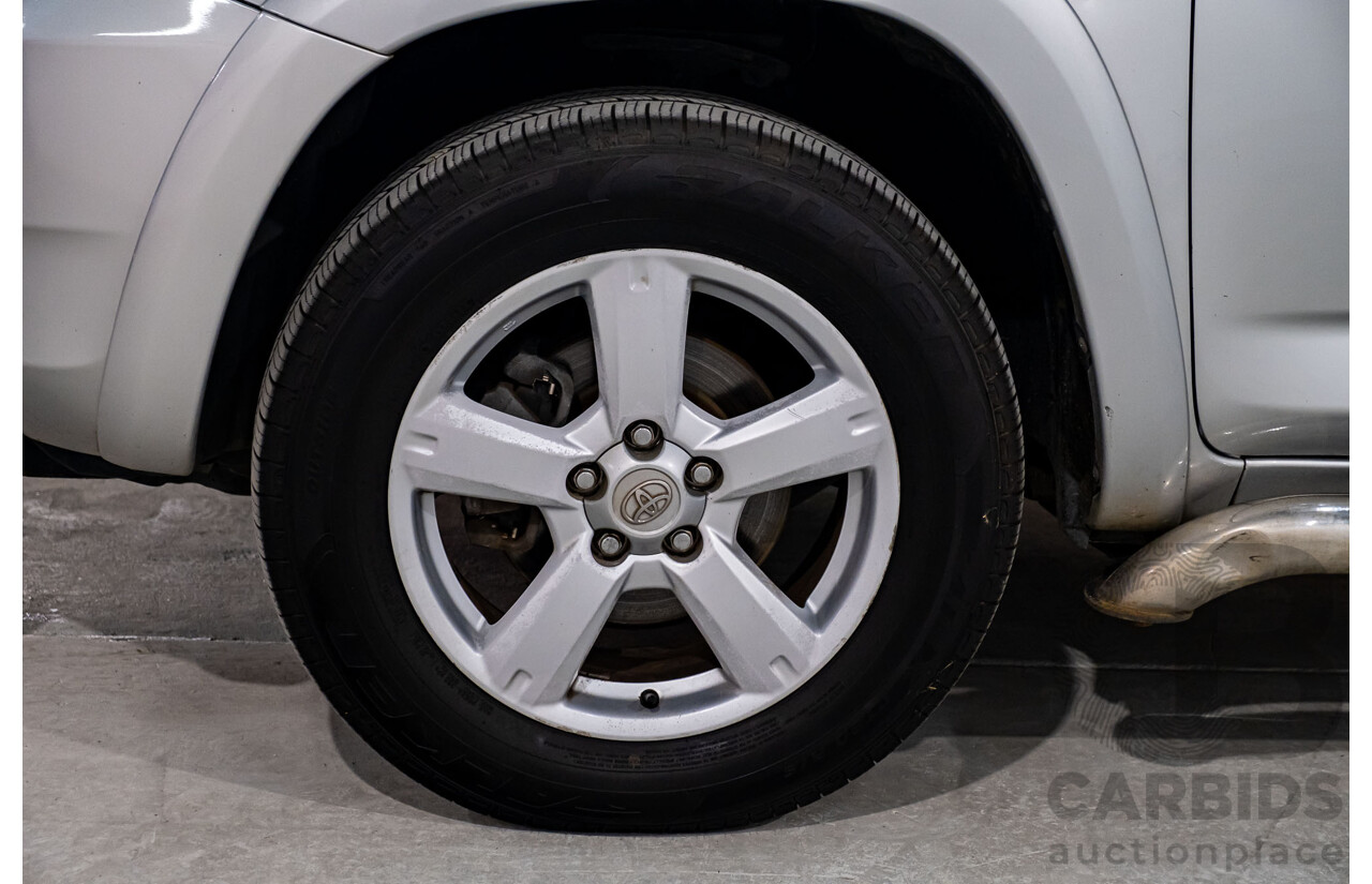 4/2008 Toyota Rav4 ZR6 (4x4) GSA33R 4d Wagon Silver V6 3.5L