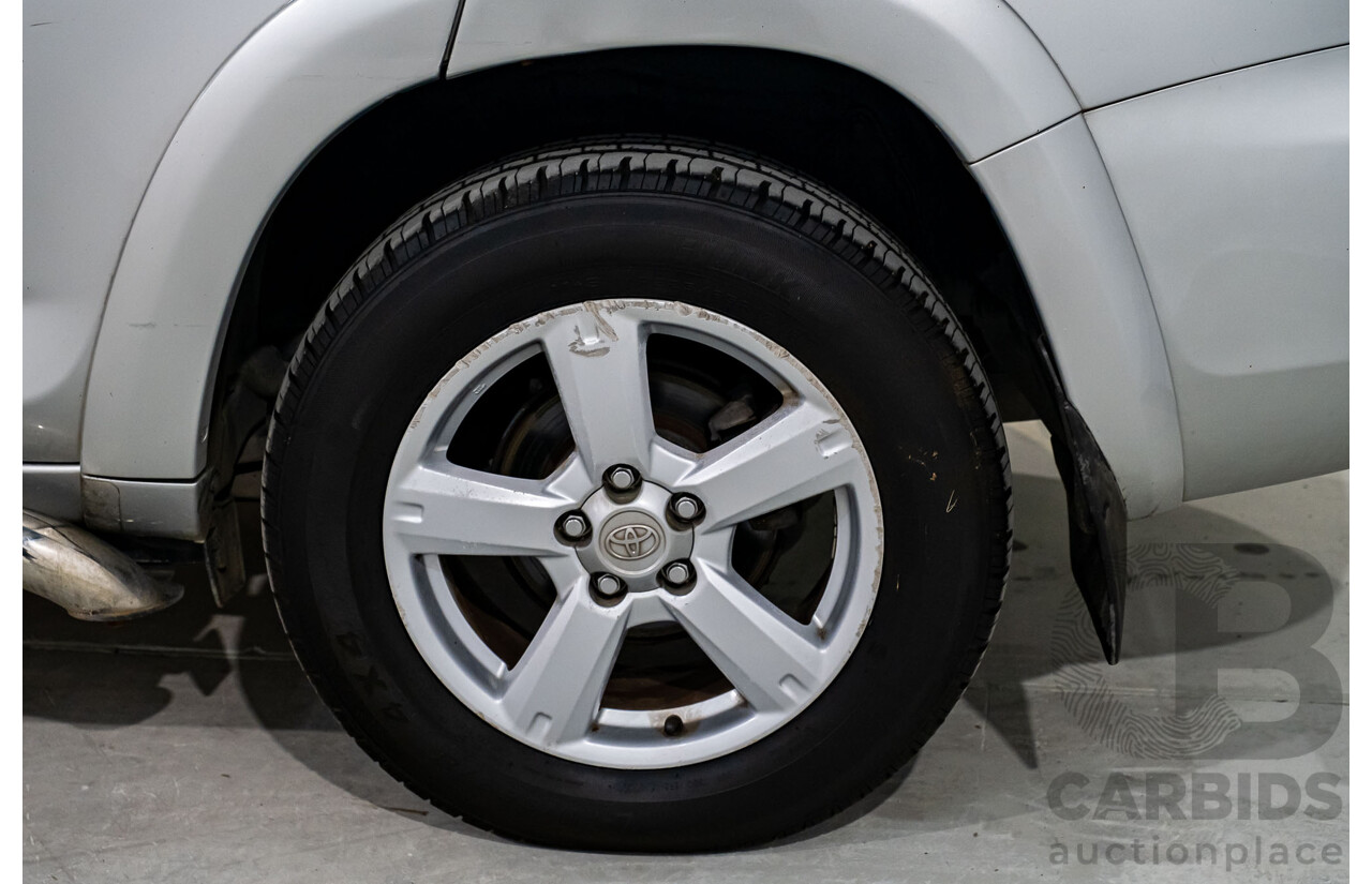 4/2008 Toyota Rav4 ZR6 (4x4) GSA33R 4d Wagon Silver V6 3.5L