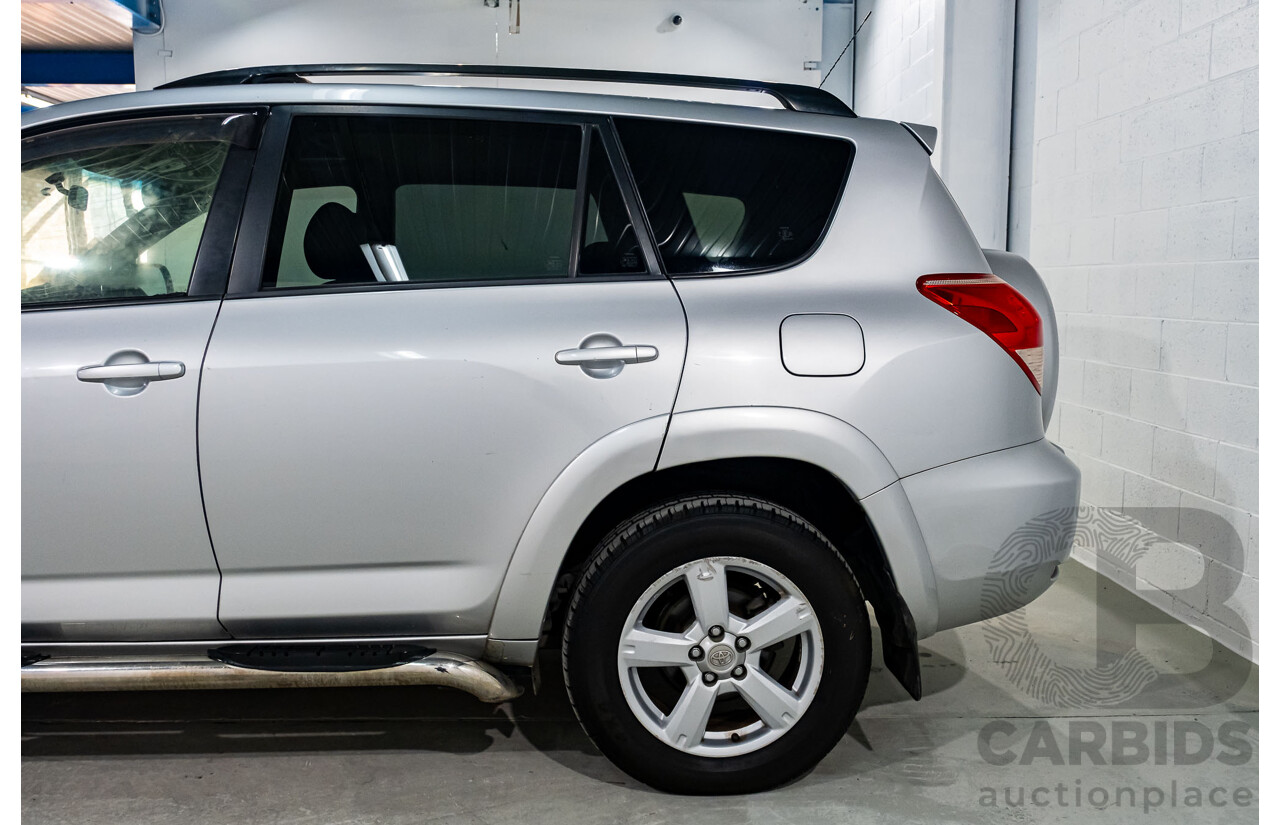 4/2008 Toyota Rav4 ZR6 (4x4) GSA33R 4d Wagon Silver V6 3.5L