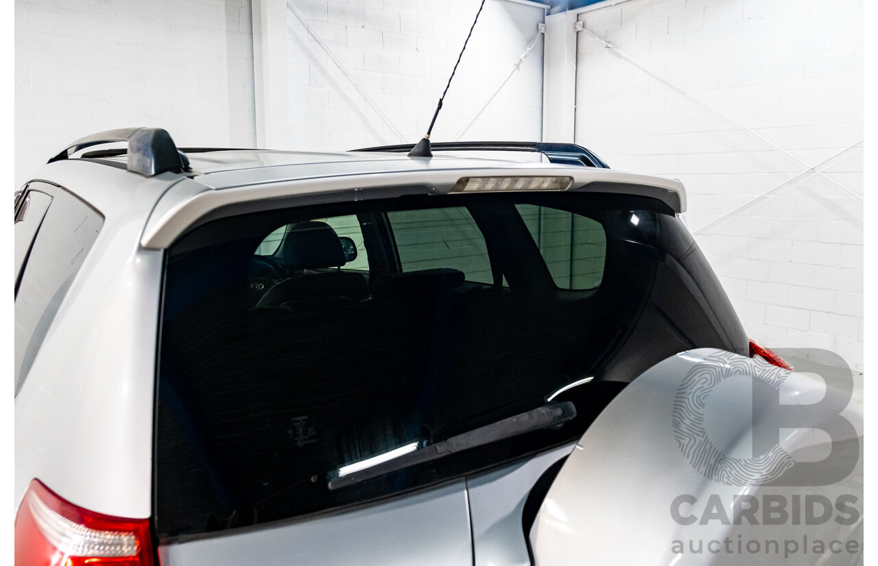 4/2008 Toyota Rav4 ZR6 (4x4) GSA33R 4d Wagon Silver V6 3.5L