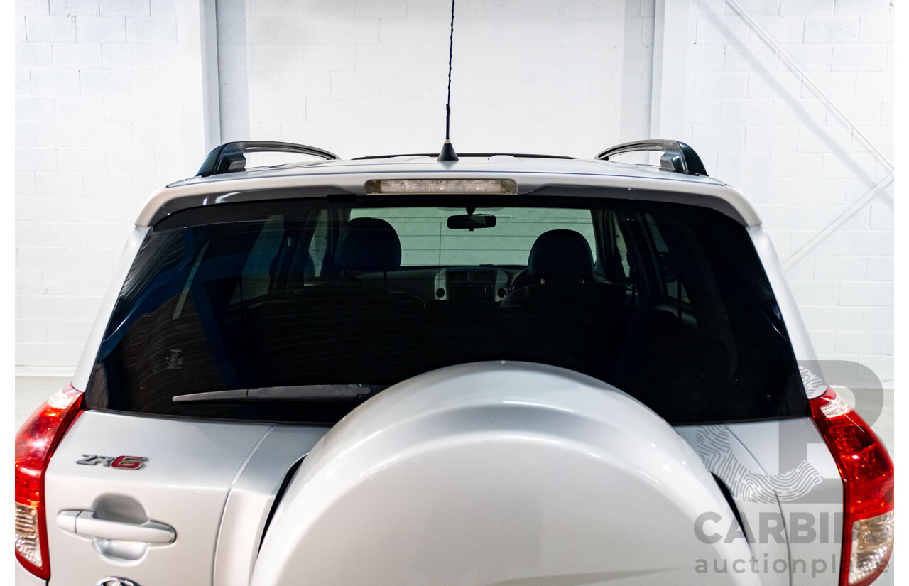 4/2008 Toyota Rav4 ZR6 (4x4) GSA33R 4d Wagon Silver V6 3.5L