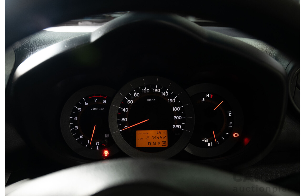 6/2007 Toyota Rav4 CV (4x4) ACA33R 4d Wagon Silver 2.4L