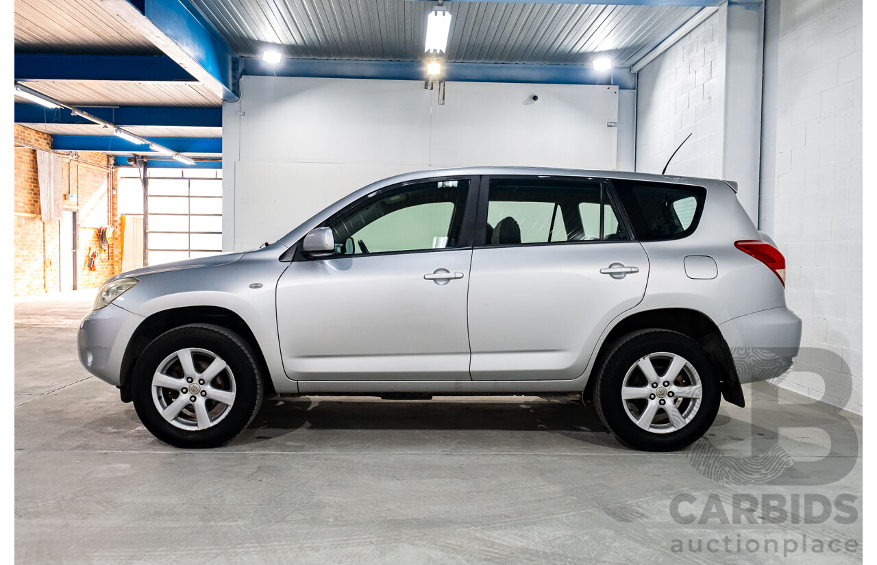 6/2007 Toyota Rav4 CV (4x4) ACA33R 4d Wagon Silver 2.4L