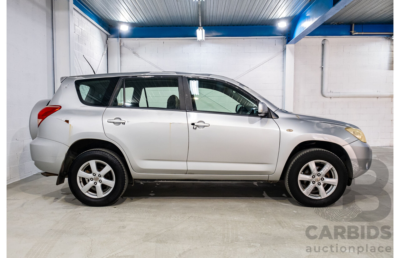 6/2007 Toyota Rav4 CV (4x4) ACA33R 4d Wagon Silver 2.4L