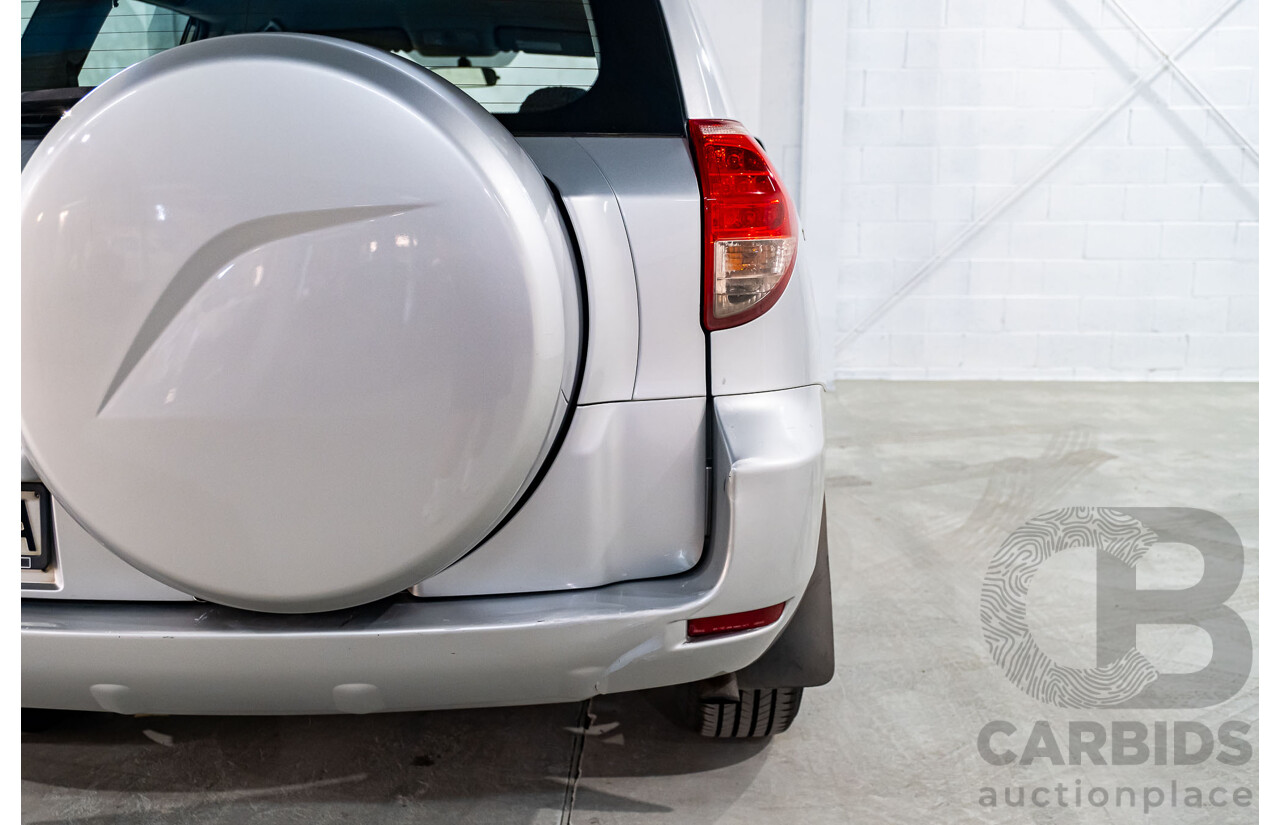6/2007 Toyota Rav4 CV (4x4) ACA33R 4d Wagon Silver 2.4L