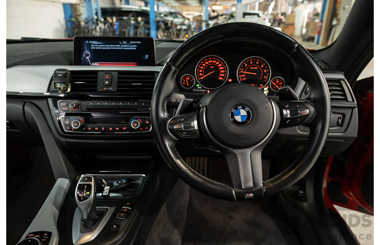 6/2015 BMW 435i F32 M-Sport Package MY15 2d Coupe Melbourne Red Turbo 3.0L