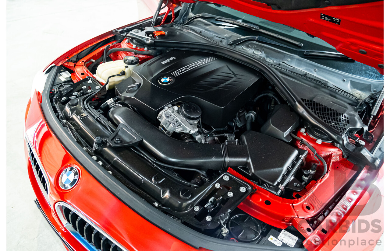 6/2015 BMW 435i F32 M-Sport Package MY15 2d Coupe Melbourne Red Turbo 3.0L