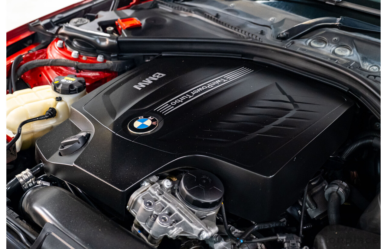 6/2015 BMW 435i F32 M-Sport Package MY15 2d Coupe Melbourne Red Turbo 3.0L