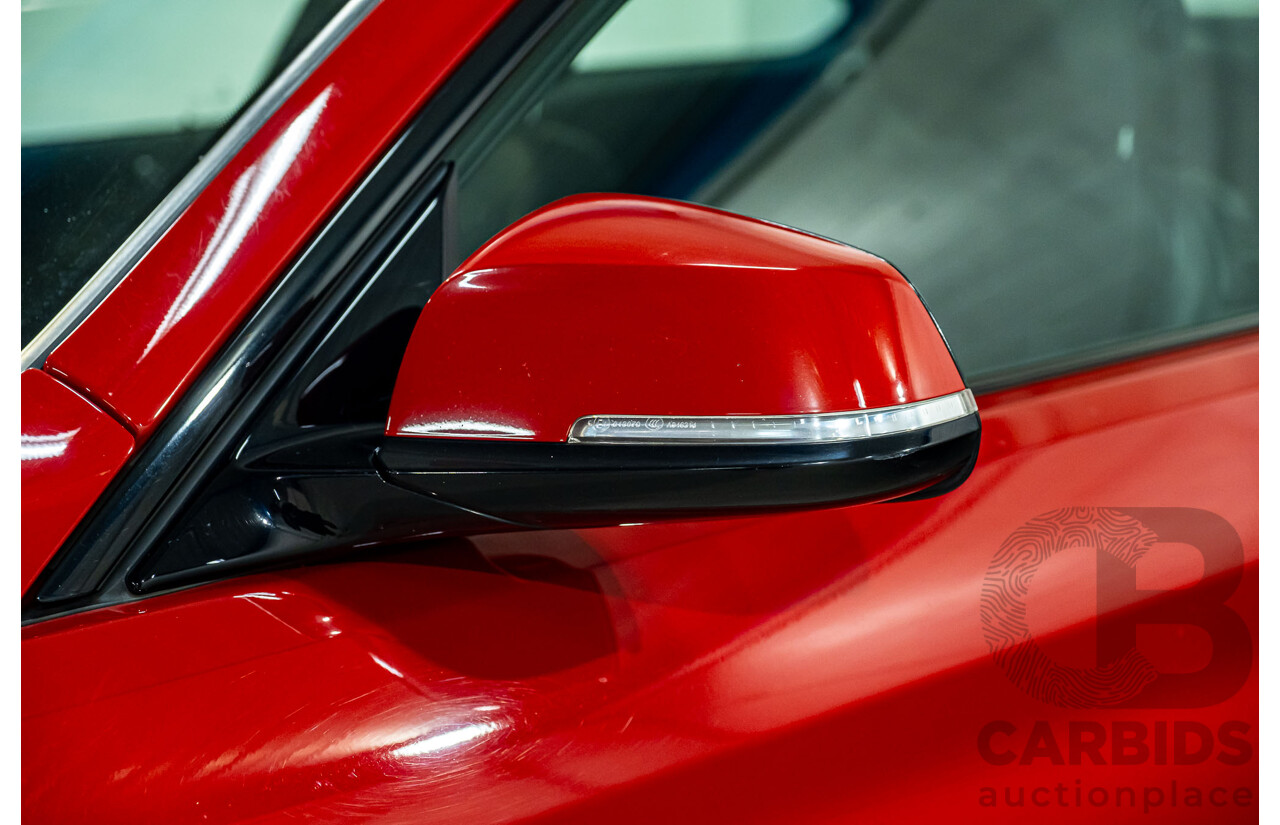 6/2015 BMW 435i F32 M-Sport Package MY15 2d Coupe Melbourne Red Turbo 3.0L