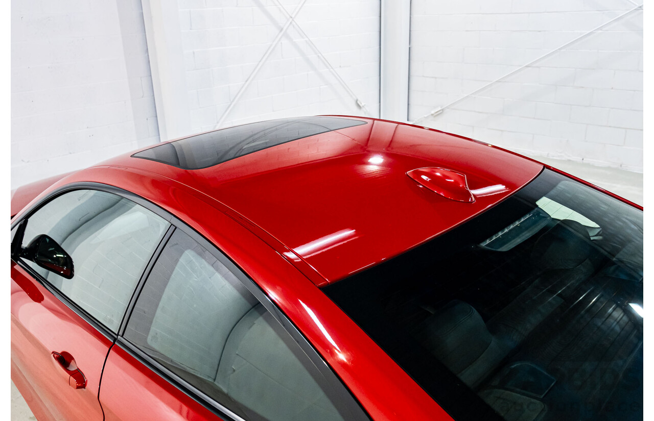6/2015 BMW 435i F32 M-Sport Package MY15 2d Coupe Melbourne Red Turbo 3.0L