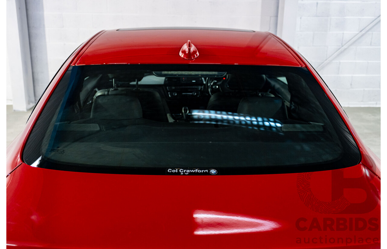 6/2015 BMW 435i F32 M-Sport Package MY15 2d Coupe Melbourne Red Turbo 3.0L