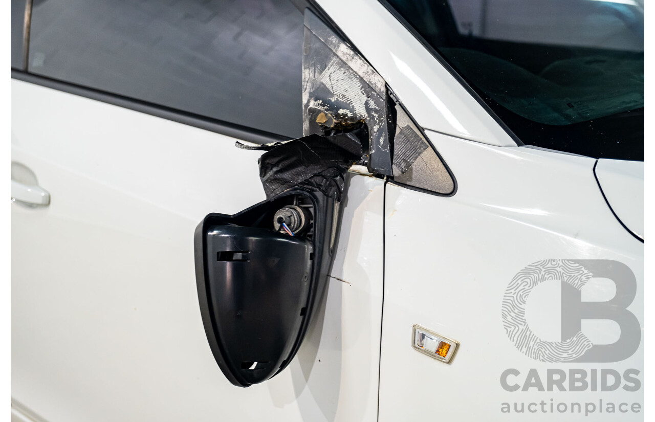 5/2011 Holden Cruze CD JH 4d Sedan White Turbo Diesel 2.0L