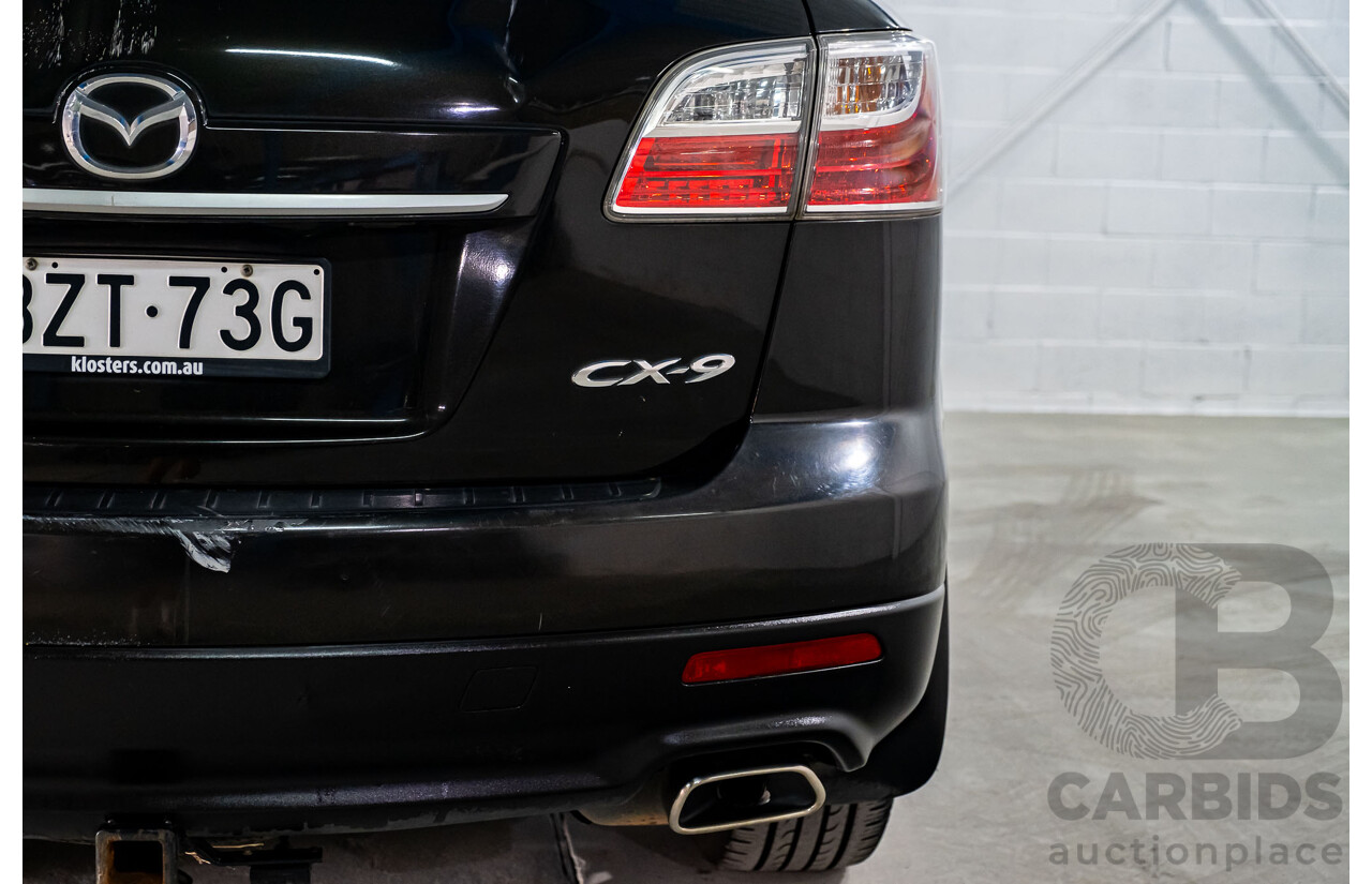 6/2010 Mazda CX-9 Grand Touring 09 Upgrade 4d Wagon Black V6 3.7L - 7 Seater