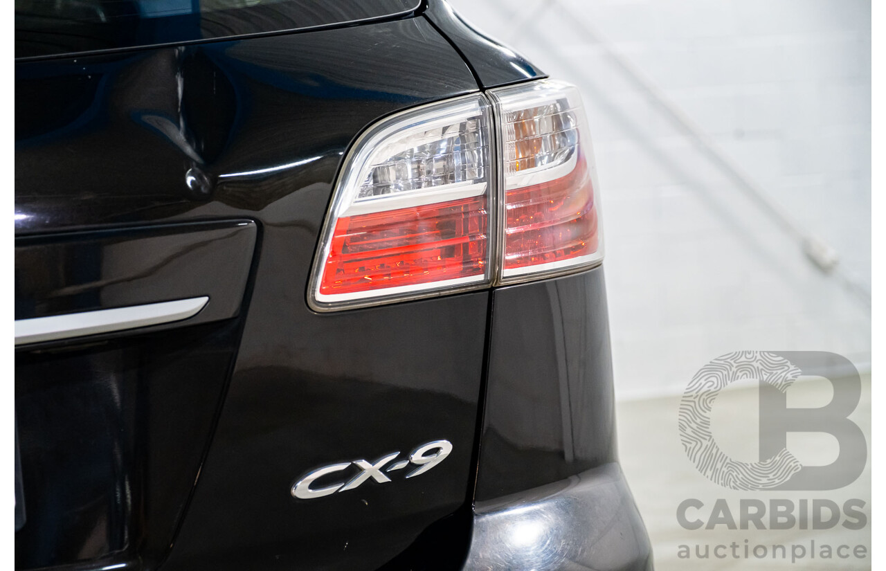 6/2010 Mazda CX-9 Grand Touring 09 Upgrade 4d Wagon Black V6 3.7L - 7 Seater