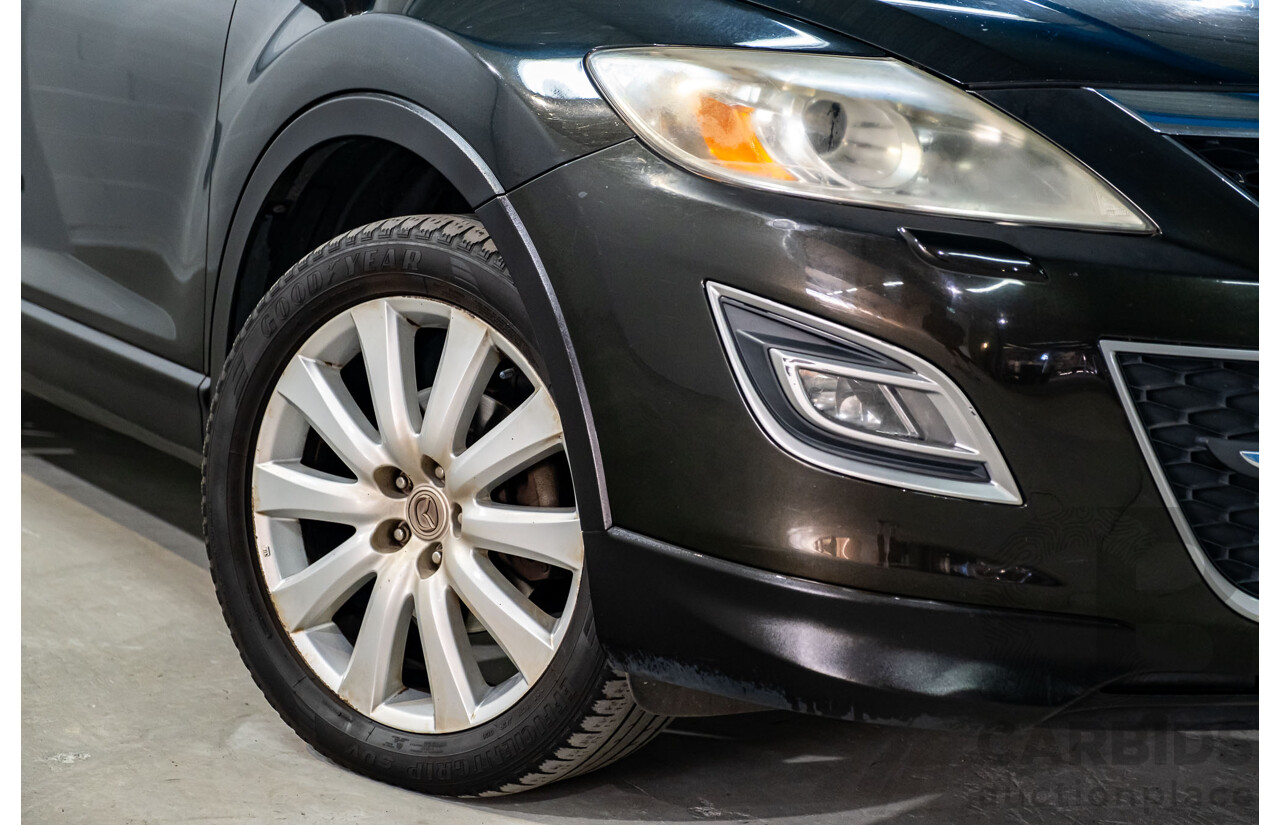 6/2010 Mazda CX-9 Grand Touring 09 Upgrade 4d Wagon Black V6 3.7L - 7 Seater