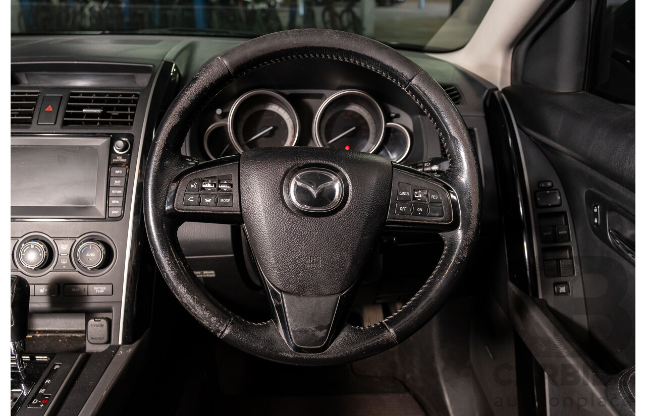 6/2010 Mazda CX-9 Grand Touring 09 Upgrade 4d Wagon Black V6 3.7L - 7 Seater