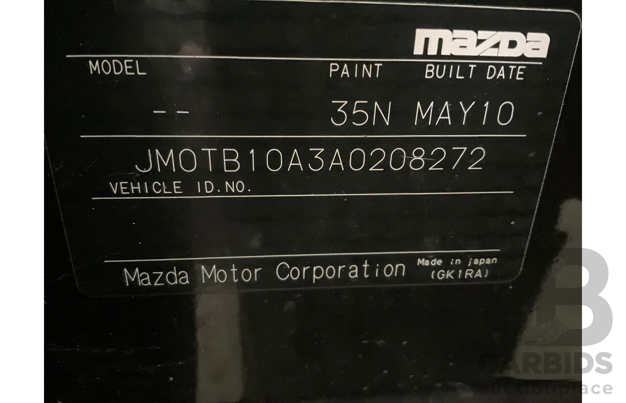 6/2010 Mazda CX-9 Grand Touring 09 Upgrade 4d Wagon Black V6 3.7L - 7 Seater