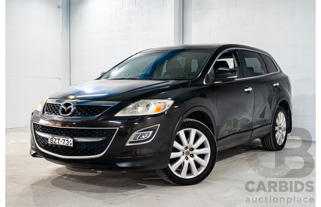6/2010 Mazda CX-9 Grand Touring 09 Upgrade 4d Wagon Black V6 3.7L - 7 Seater