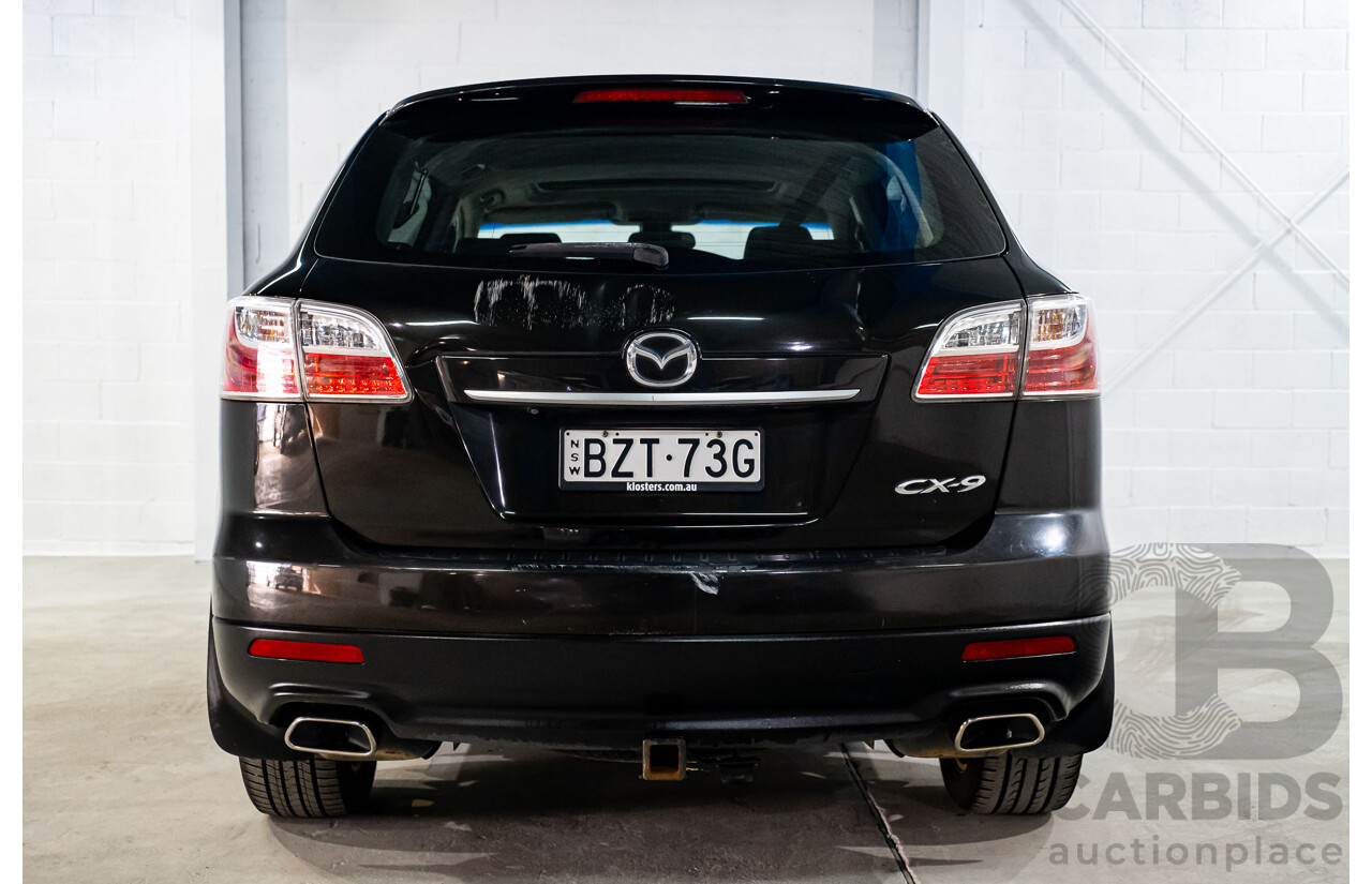 6/2010 Mazda CX-9 Grand Touring 09 Upgrade 4d Wagon Black V6 3.7L - 7 Seater