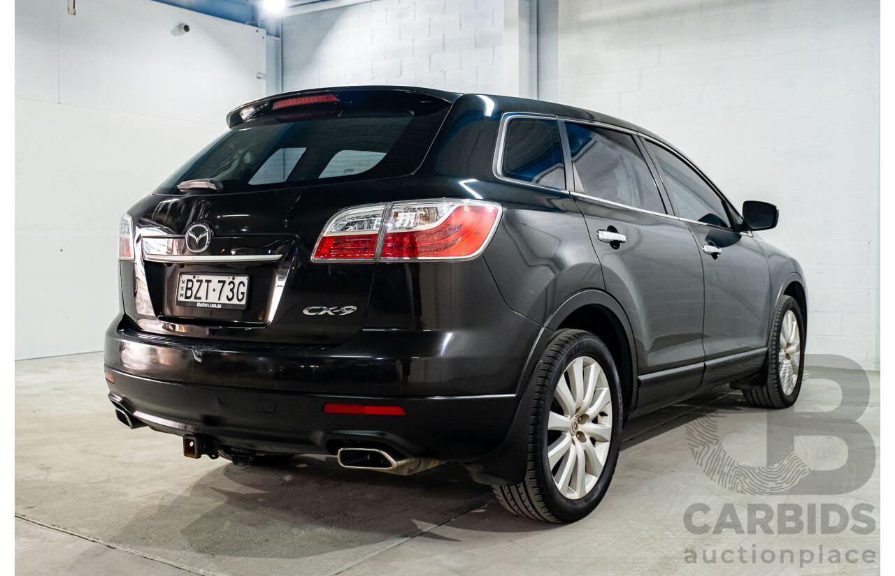 6/2010 Mazda CX-9 Grand Touring 09 Upgrade 4d Wagon Black V6 3.7L - 7 Seater