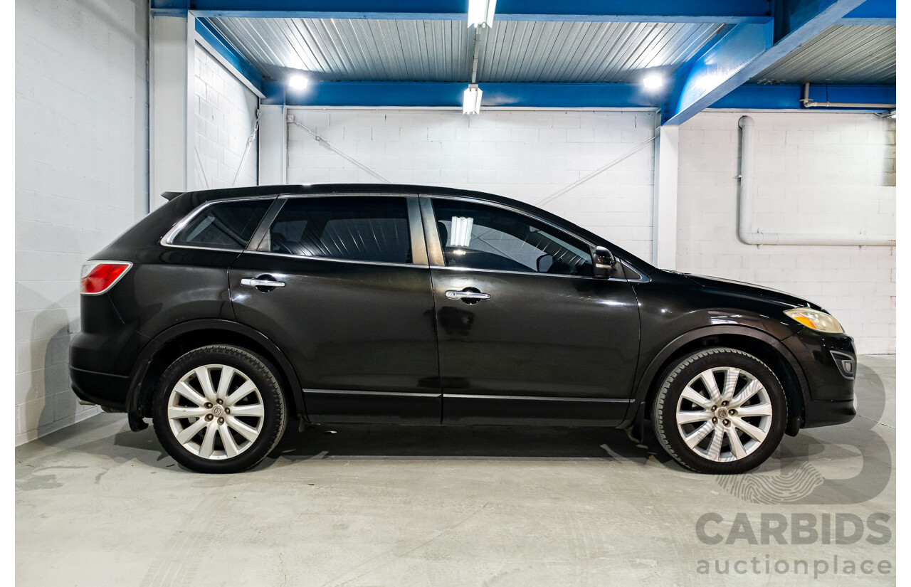 6/2010 Mazda CX-9 Grand Touring 09 Upgrade 4d Wagon Black V6 3.7L - 7 Seater