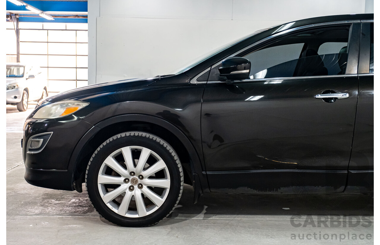 6/2010 Mazda CX-9 Grand Touring 09 Upgrade 4d Wagon Black V6 3.7L - 7 Seater