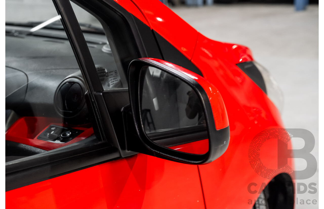 11/2010 Holden Barina Spark CD MJ 5d Hatchback Red 1.2L