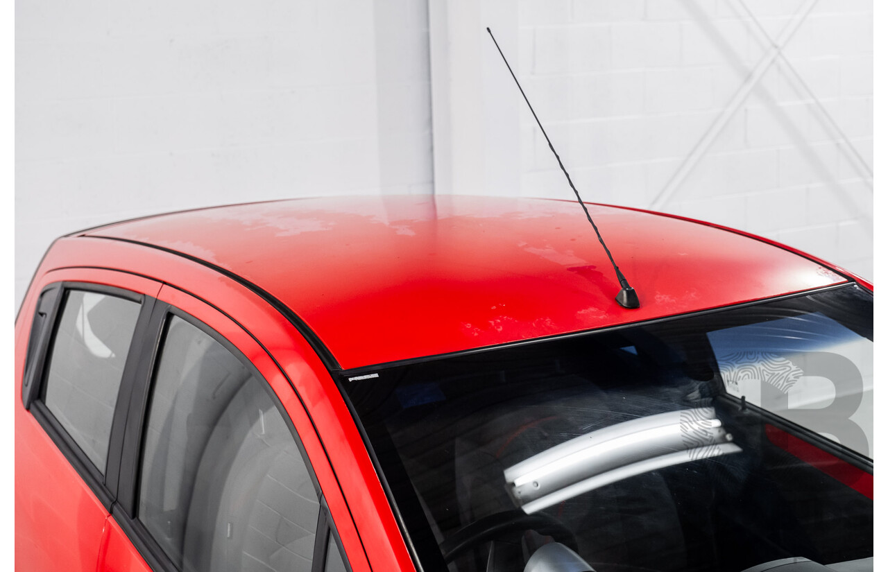 11/2010 Holden Barina Spark CD MJ 5d Hatchback Red 1.2L