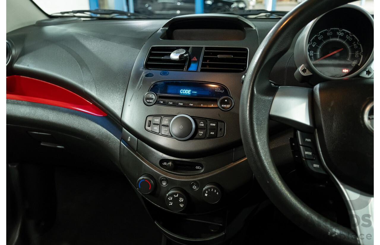 11/2010 Holden Barina Spark CD MJ 5d Hatchback Red 1.2L