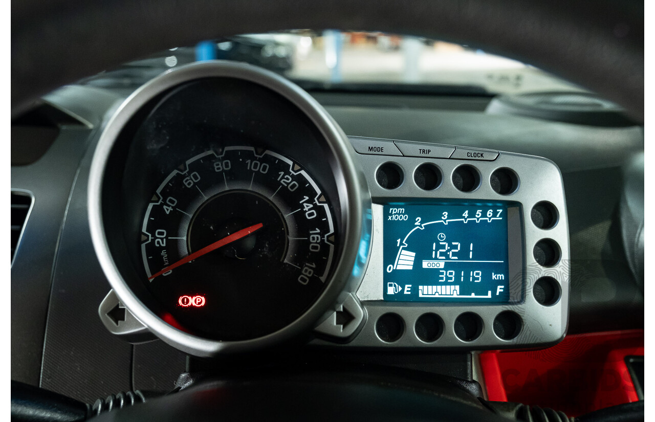 11/2010 Holden Barina Spark CD MJ 5d Hatchback Red 1.2L