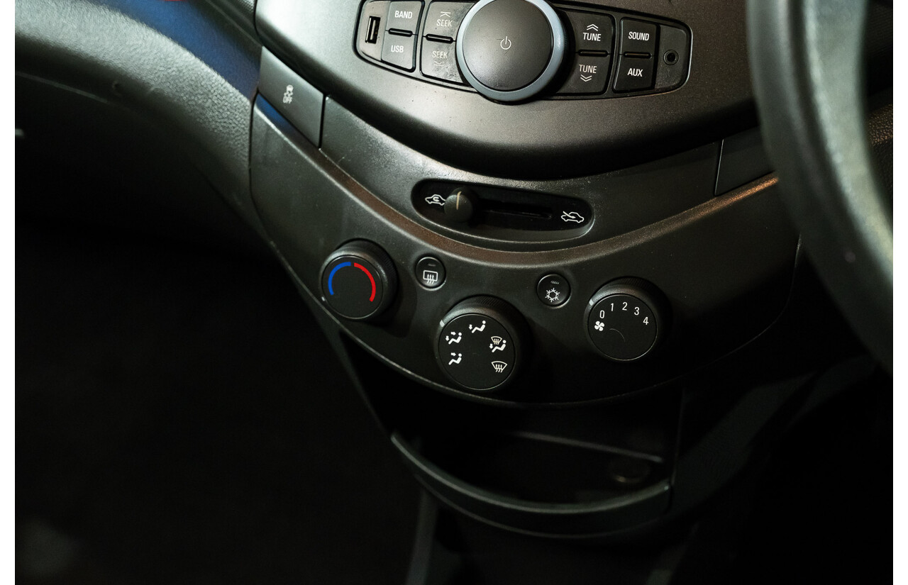 11/2010 Holden Barina Spark CD MJ 5d Hatchback Red 1.2L