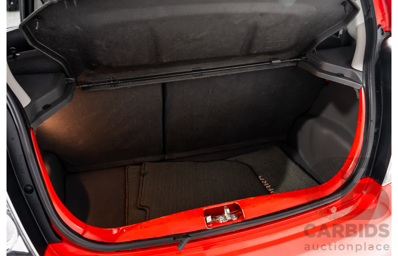 11/2010 Holden Barina Spark CD MJ 5d Hatchback Red 1.2L