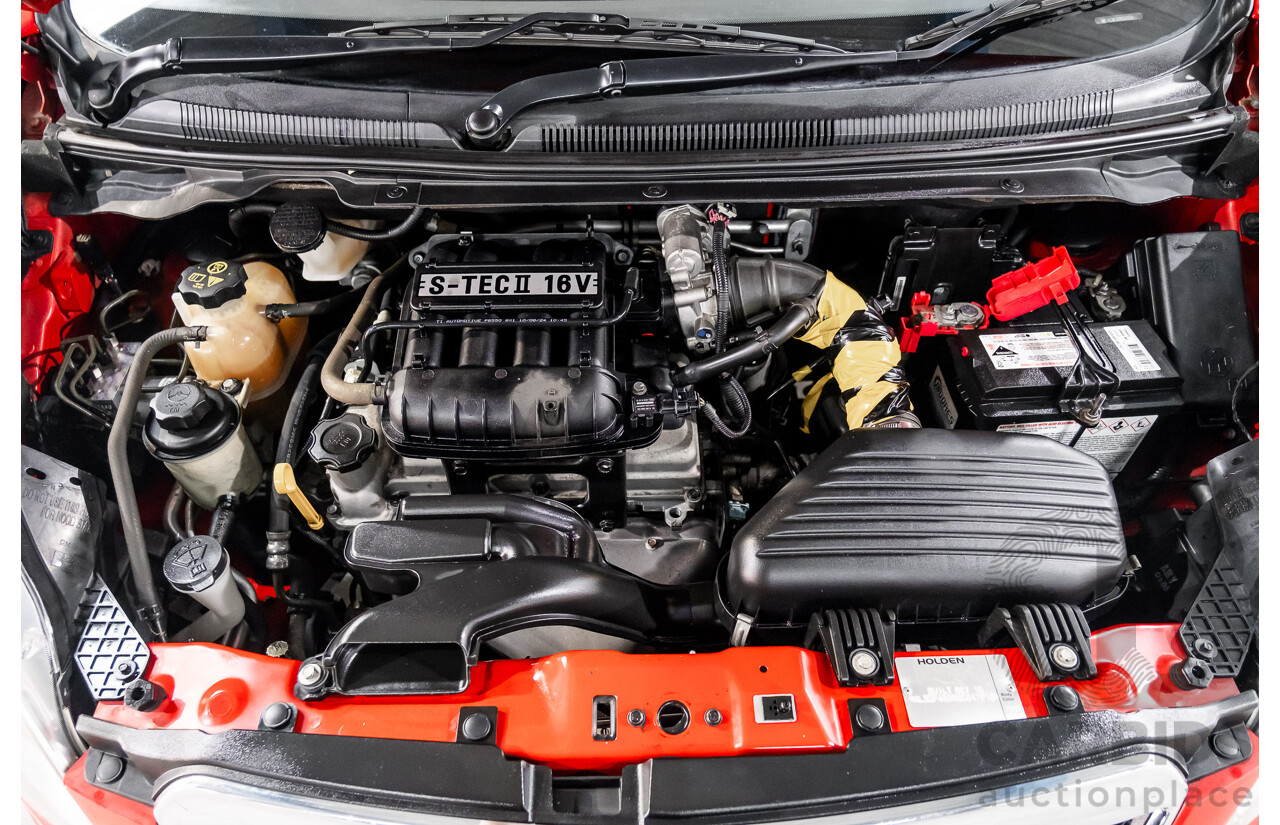 11/2010 Holden Barina Spark CD MJ 5d Hatchback Red 1.2L