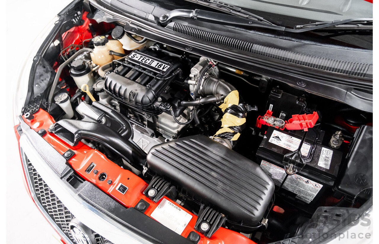 11/2010 Holden Barina Spark CD MJ 5d Hatchback Red 1.2L