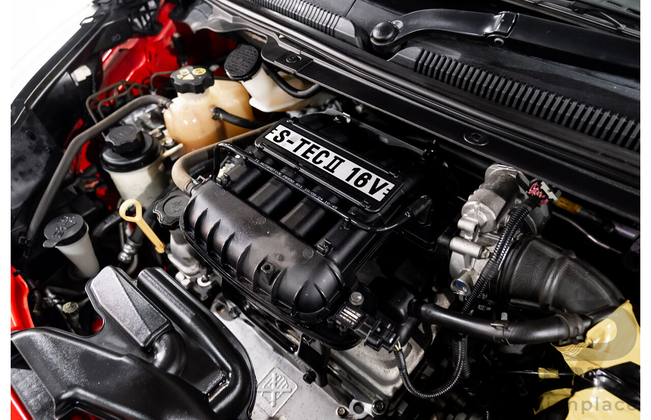 11/2010 Holden Barina Spark CD MJ 5d Hatchback Red 1.2L