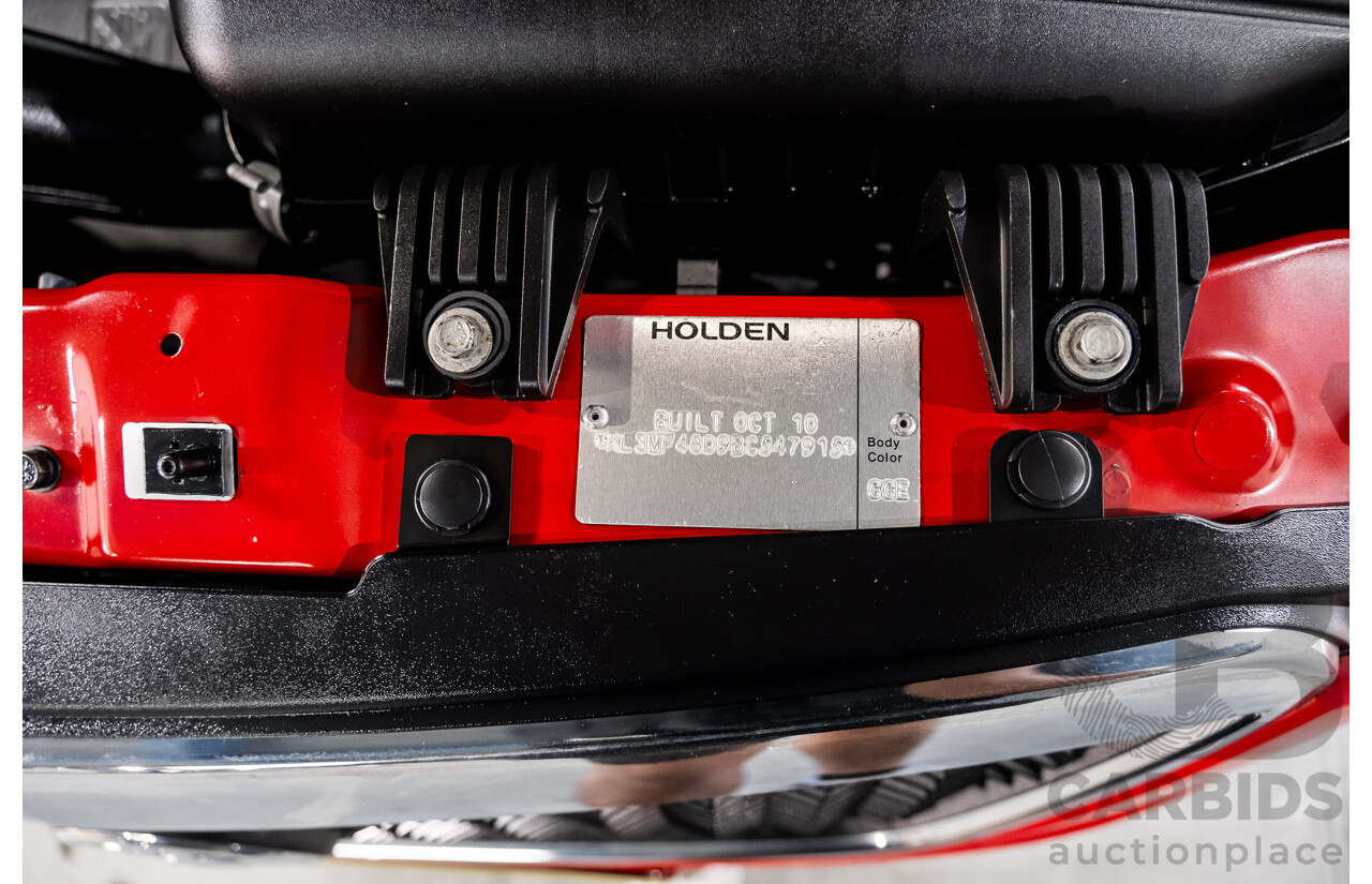 11/2010 Holden Barina Spark CD MJ 5d Hatchback Red 1.2L