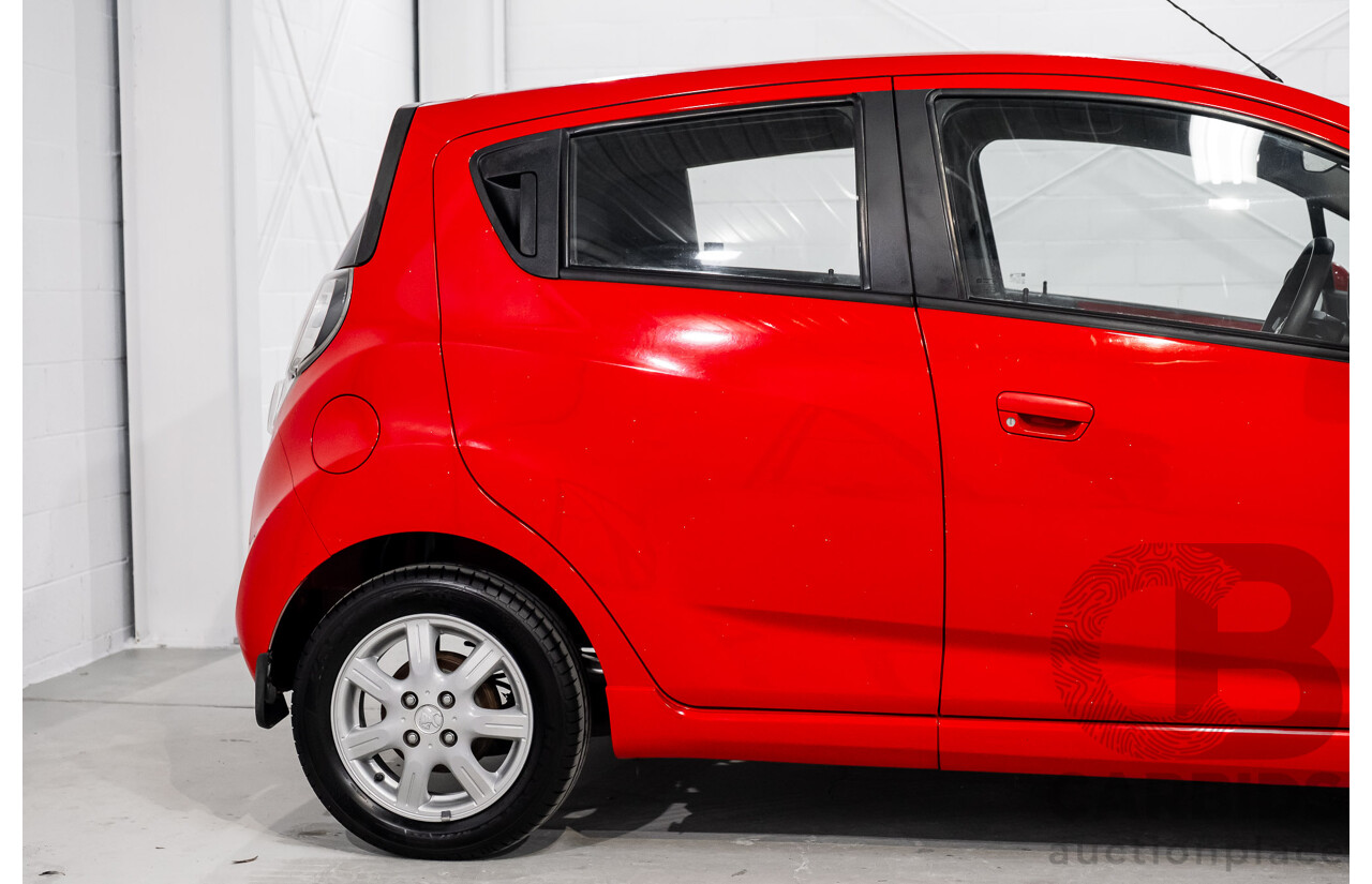 11/2010 Holden Barina Spark CD MJ 5d Hatchback Red 1.2L