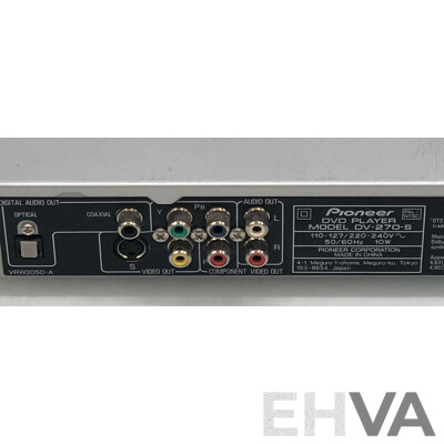 Pioneer DV-270 DVD Player with Remote Control