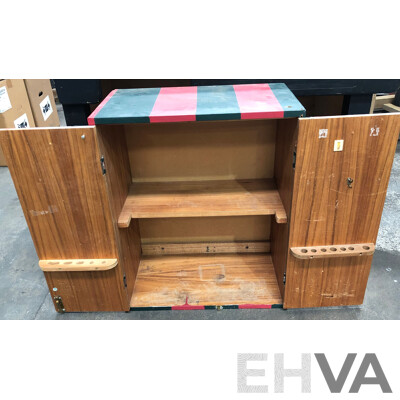 Custom Built Workbench and Tool Cabinet