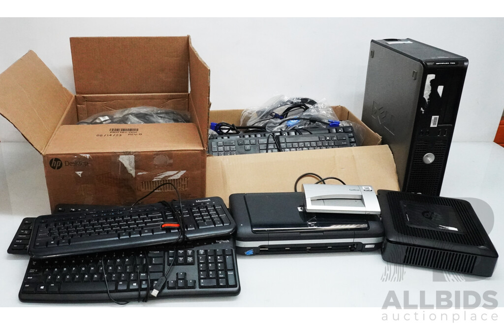 Assorted Lot of Deskop & Computer Accessories