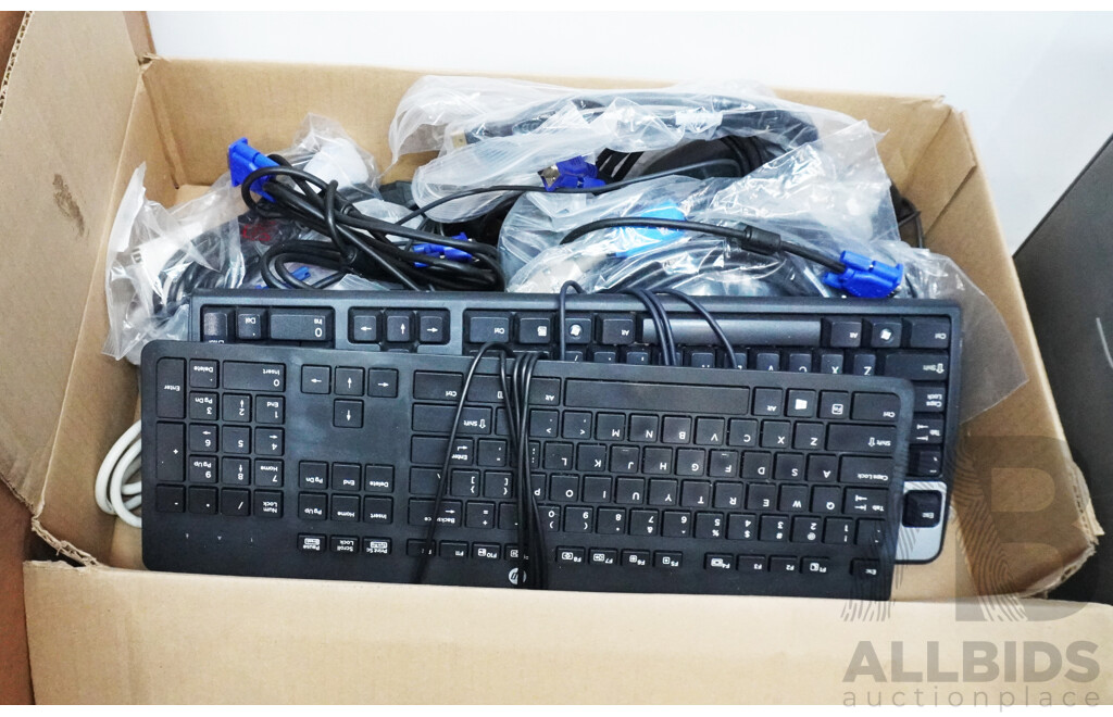 Assorted Lot of Deskop & Computer Accessories