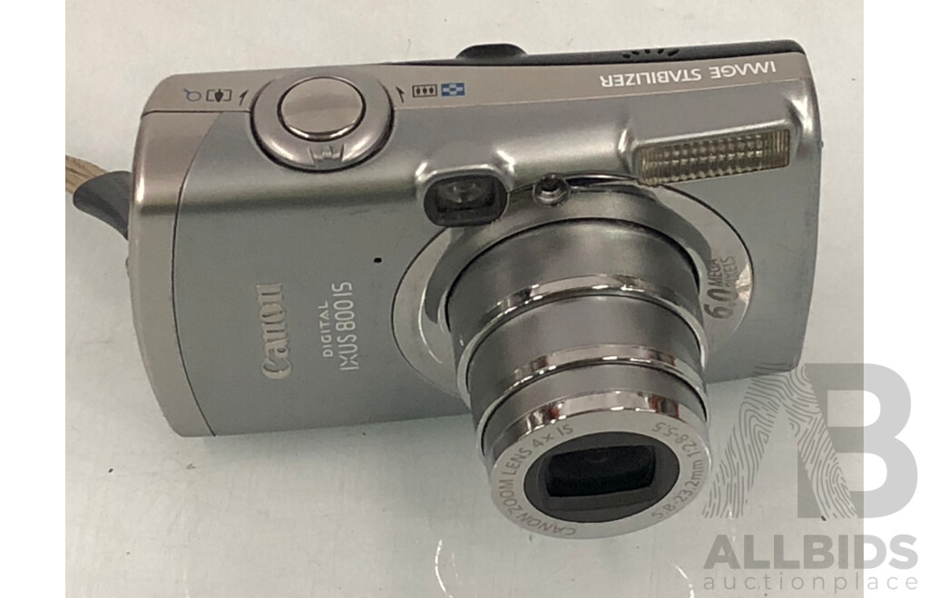 Canon IXUS 800 is Full HD 6.0MP Digital Camera