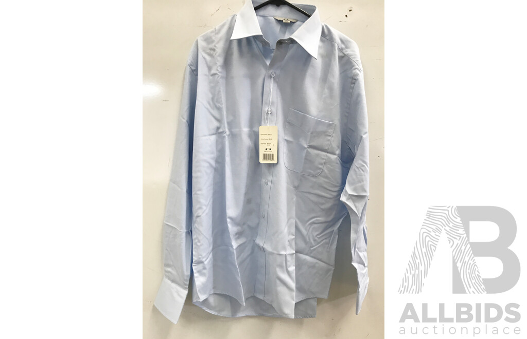 Biz Collection Men's Luze Long Sleeve Shirt (Size: Large) - Lot of 16