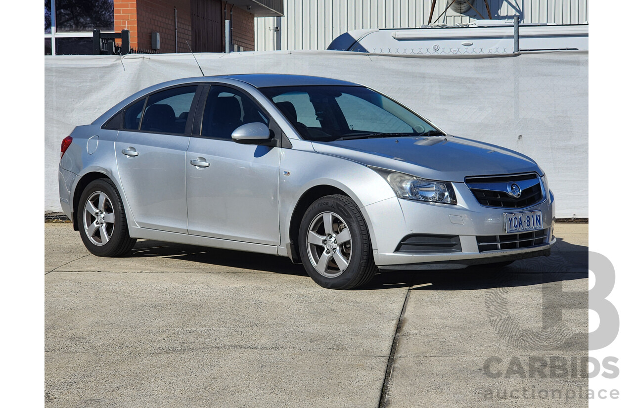 08/2010 Holden Cruze CD FWD JG 4D Sedan Silver 1.8L
