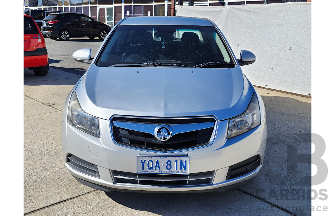 08/2010 Holden Cruze CD FWD JG 4D Sedan Silver 1.8L