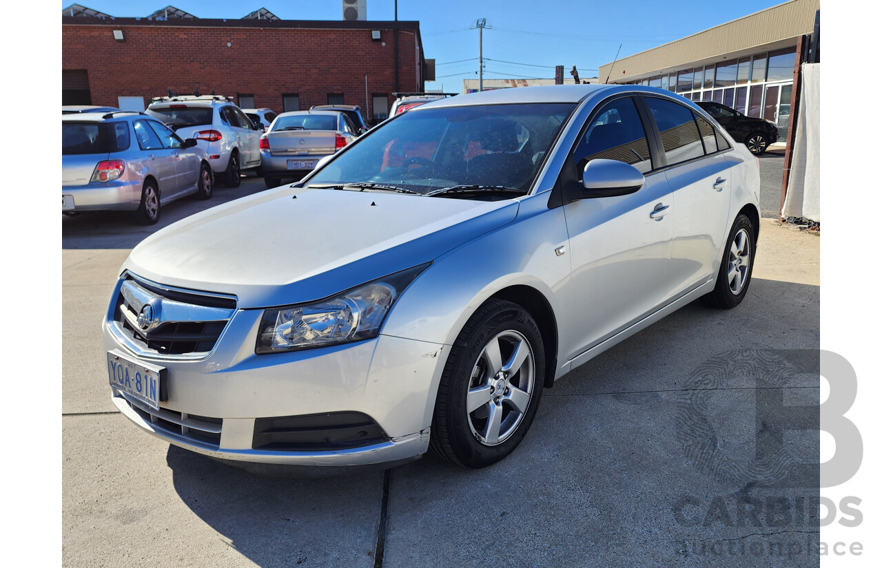 08/2010 Holden Cruze CD FWD JG 4D Sedan Silver 1.8L