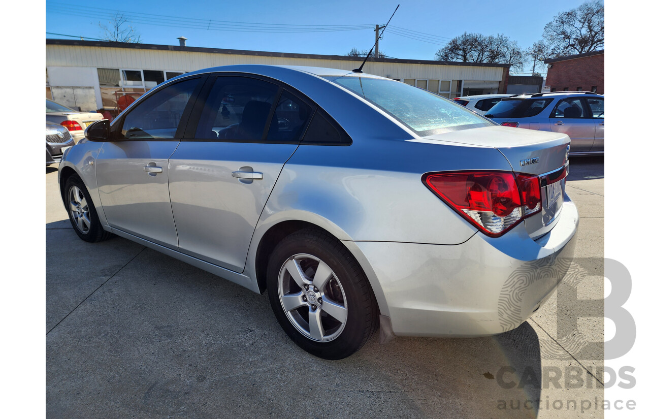 08/2010 Holden Cruze CD FWD JG 4D Sedan Silver 1.8L